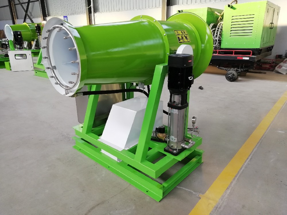 如何测量雾炮的喷雾密度？